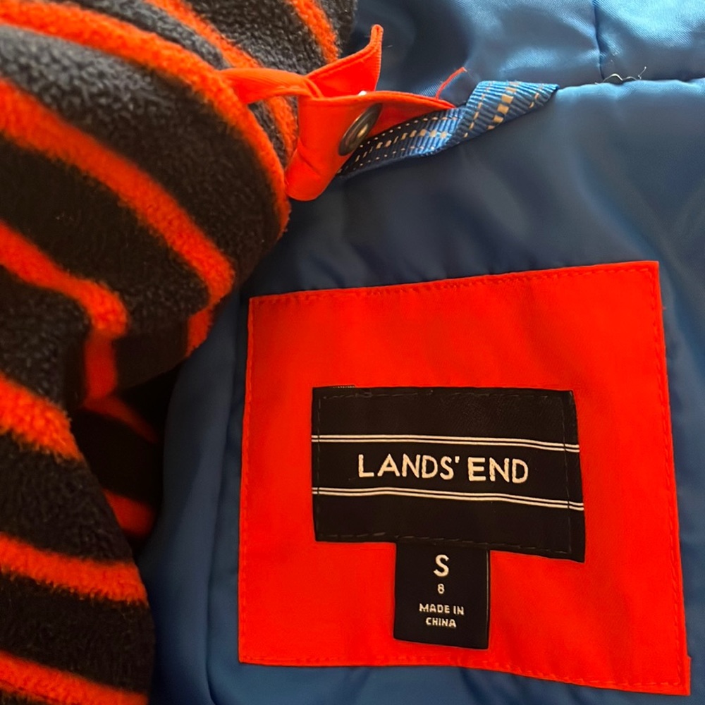 Lands End boys 3 in 1 coat - Picture 6 of 8